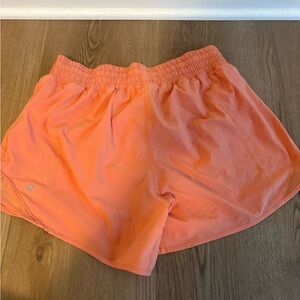 Lululemon women’s  Orange Athletic Shorts